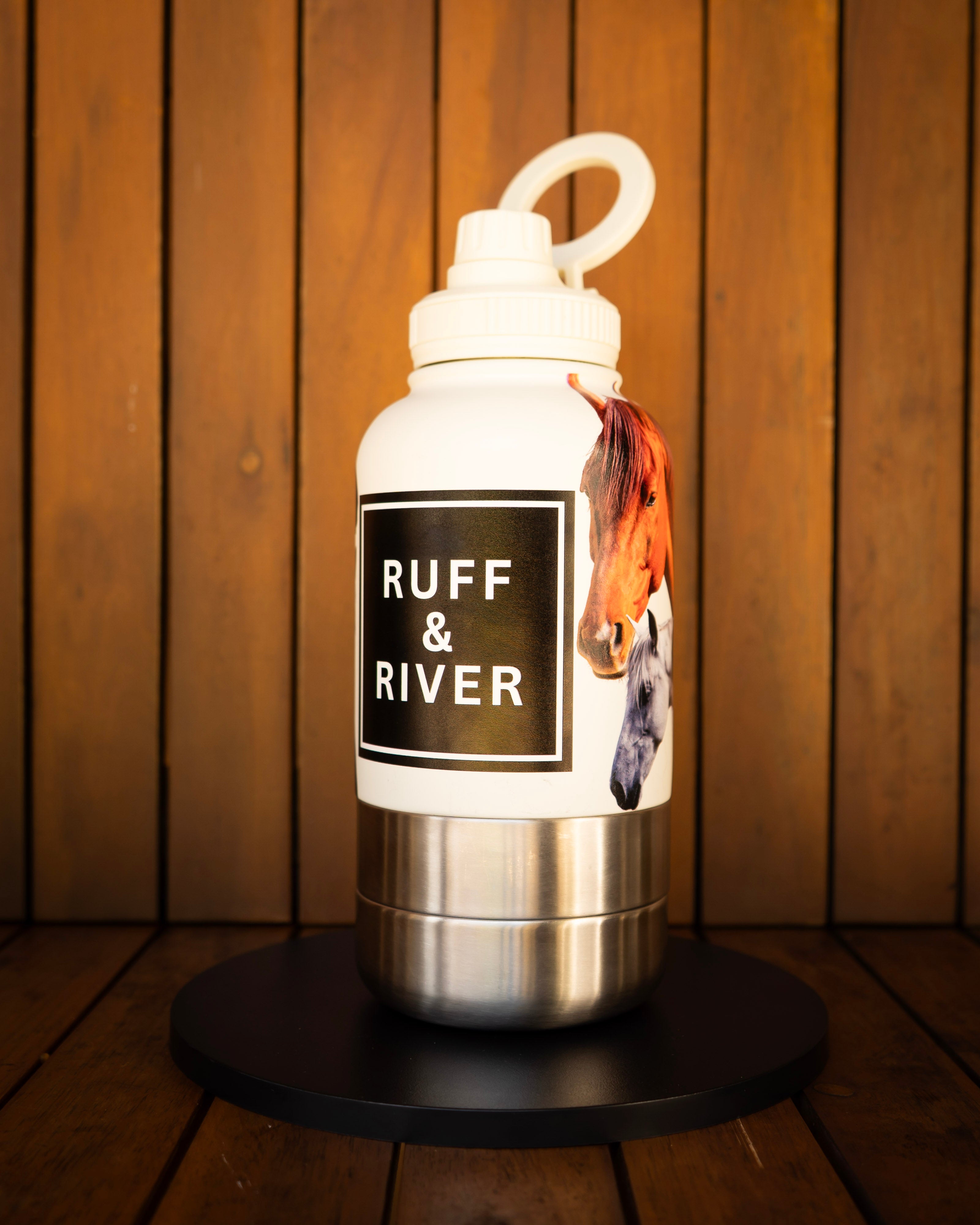 Gallop & Grace™ – Horse Lover 4-in-1 Hydration Bottle (White)