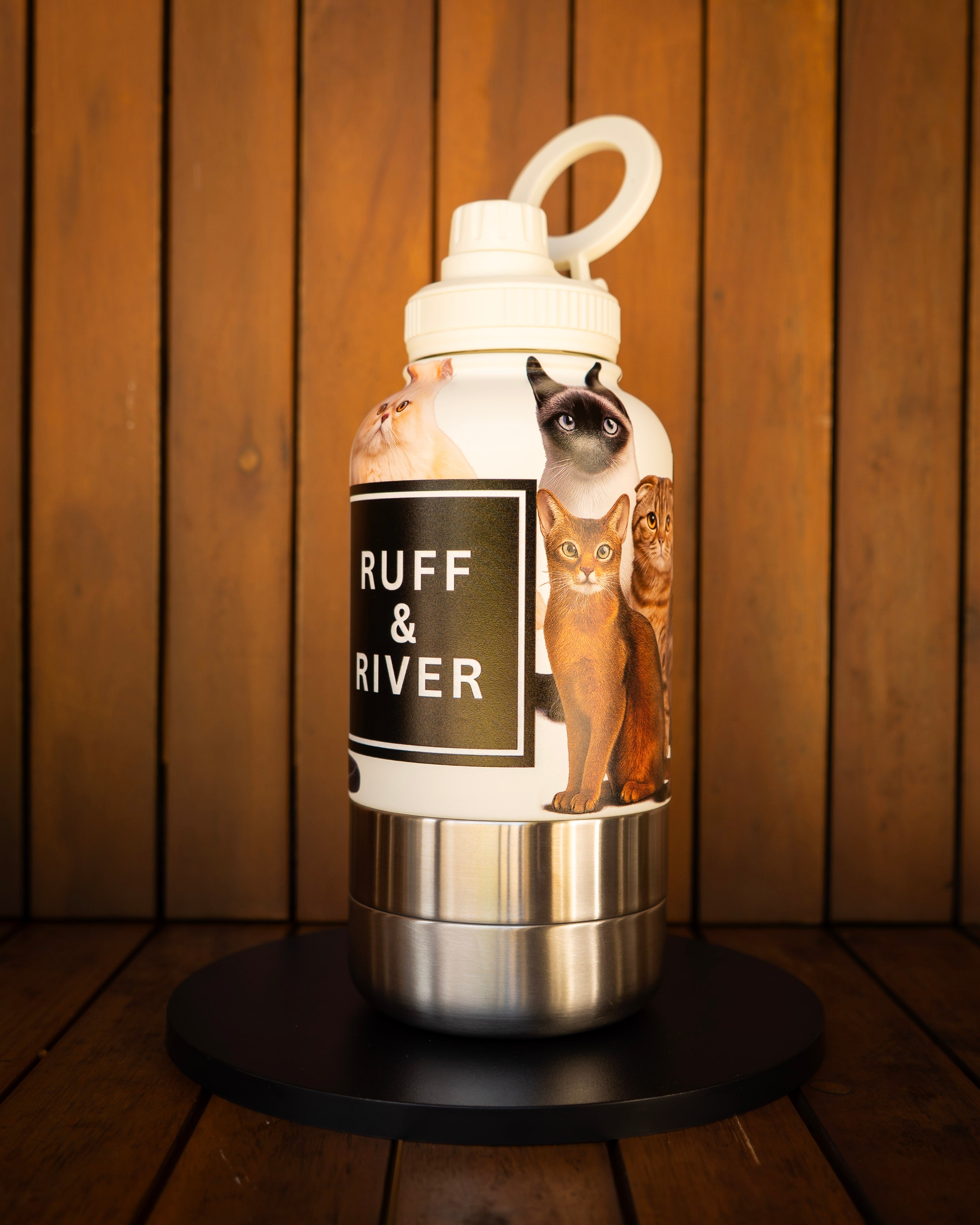 Purrfect Company™ – Cat Lover 4-in-1 Hydration Bottle