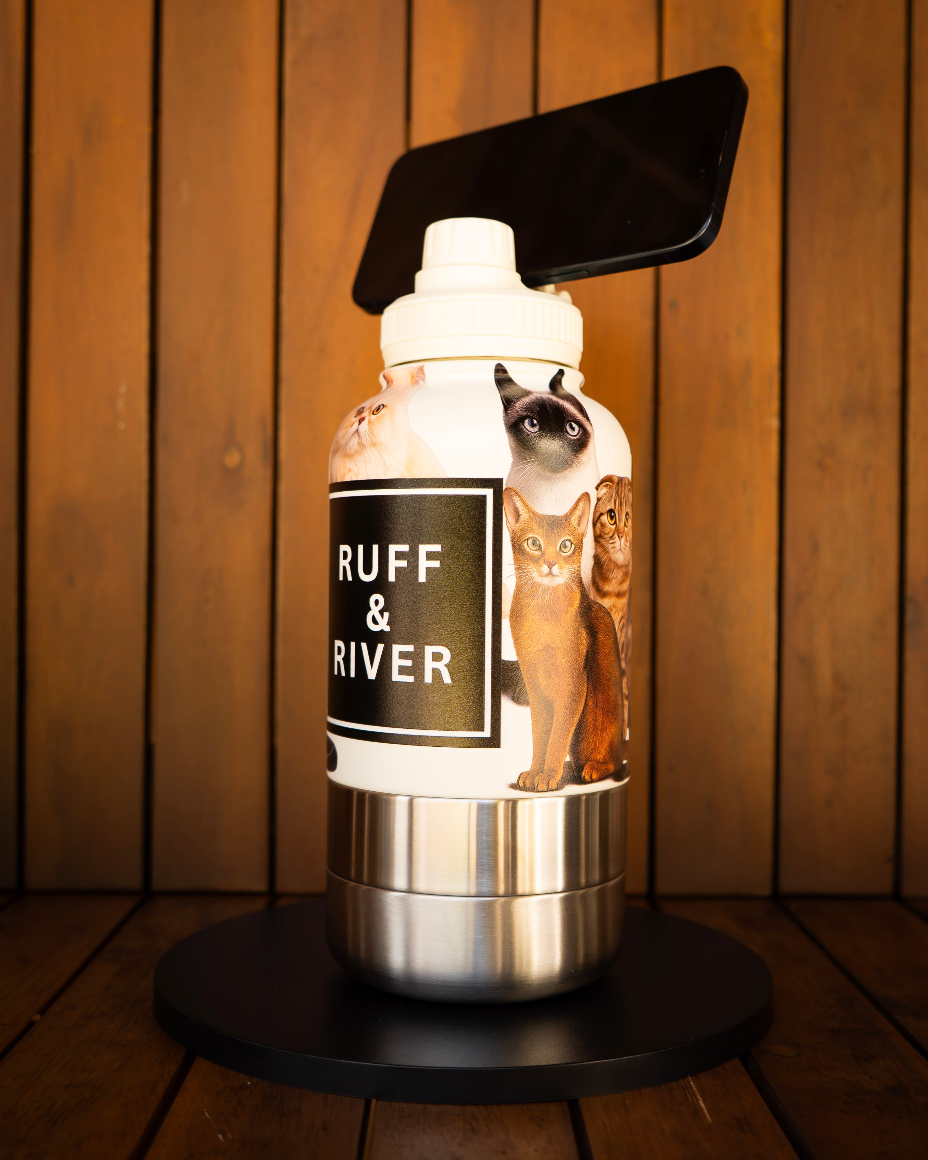 Purrfect Company™ – Cat Lover 4-in-1 Hydration Bottle