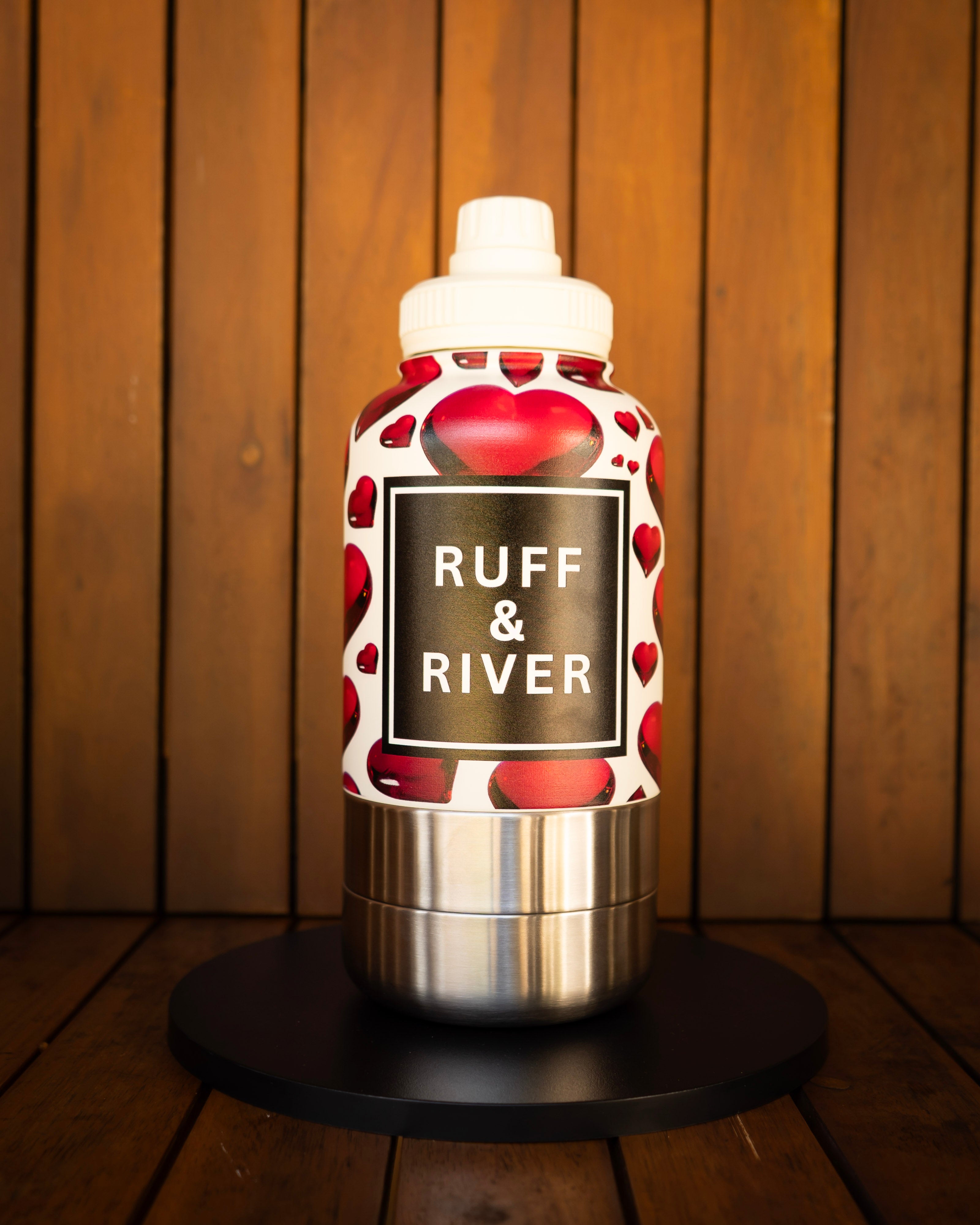 Heart Throb • White 4-in-1 Hydration Bottle