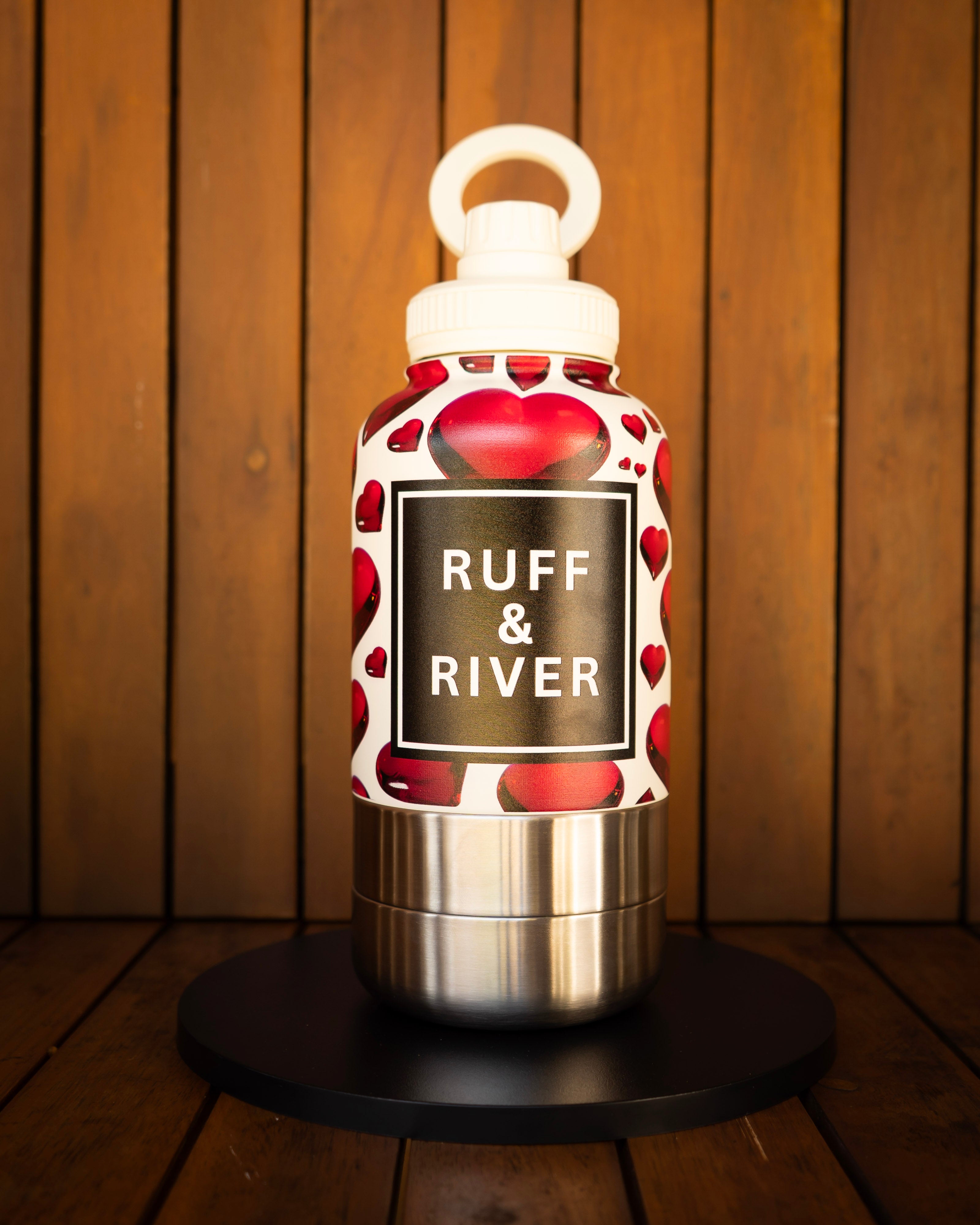 Heart Throb • White 4-in-1 Hydration Bottle