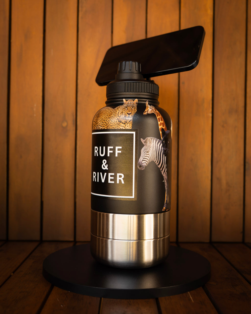 Safari Royale™ – African Safari 4-in-1 Hydration Bottle
