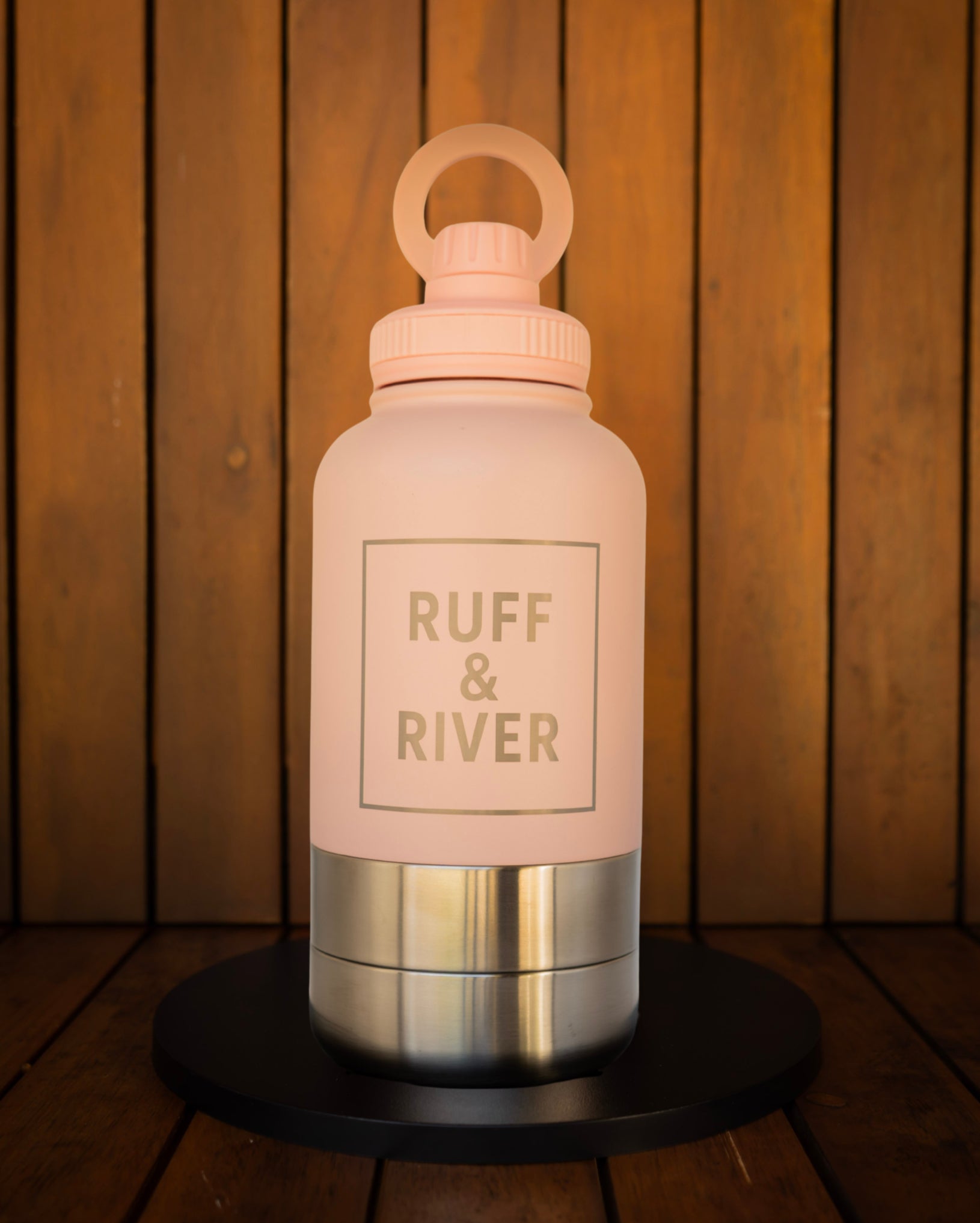 Petal Glow™ – Pastel Pink 4-in-1 Hydration Bottle