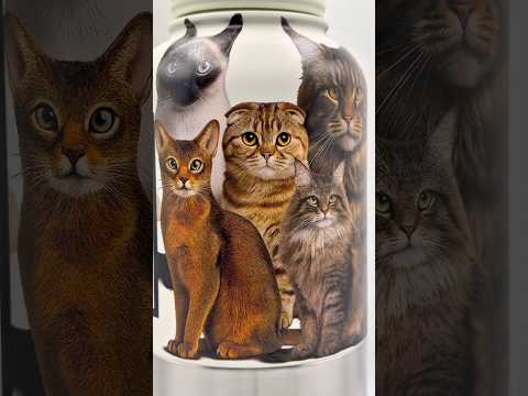 Purrfect Company™ – Cat Lover 4-in-1 Hydration Bottle